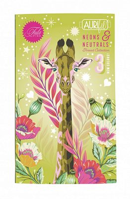 Aurifil Tula Pink Neons and Neutrals Thread Set 20ct