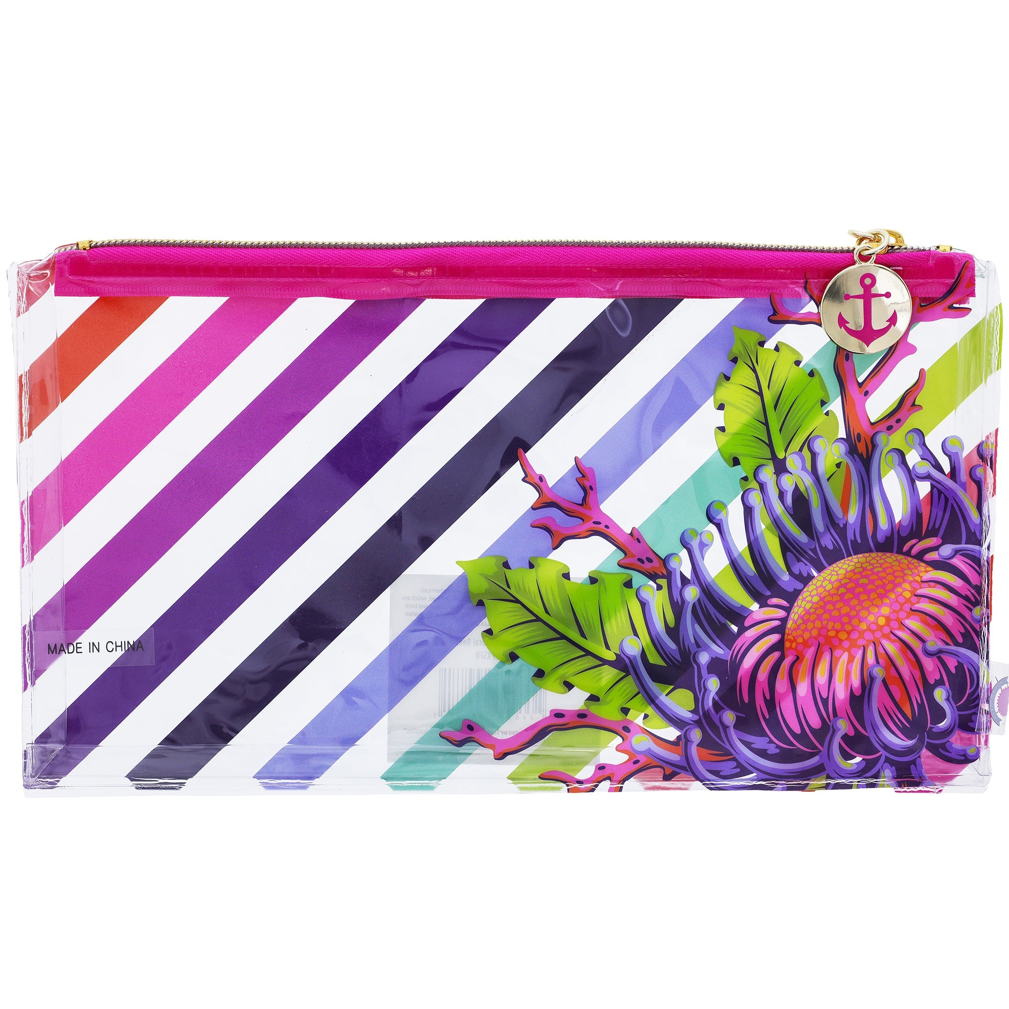 Tula Pink Floral Reef Pencil Pouch