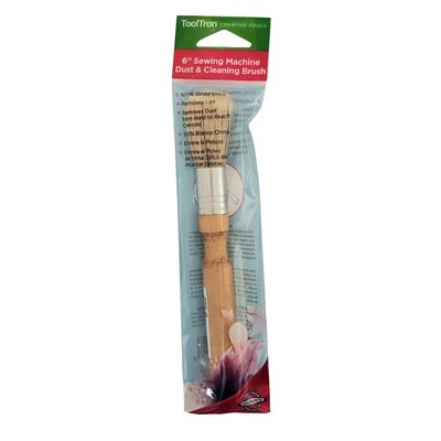 Tooltron Industries 6in Sewing Machine Dust and Cleaning Brush