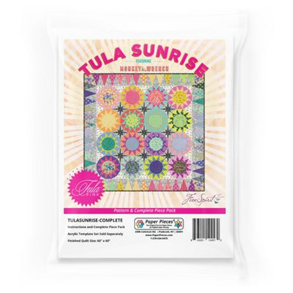Paper Pieces Tula Sunrise Pattern + Complete Piece Pack