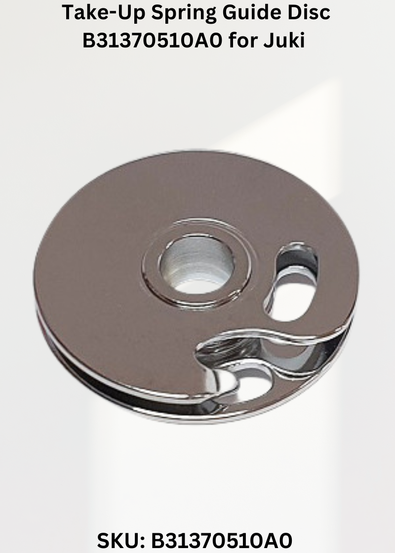Take-Up Spring Guide Disc B31370510A0 for Juki DSC-245 and DSC-246 and Juki LU-563 Sewing Machines