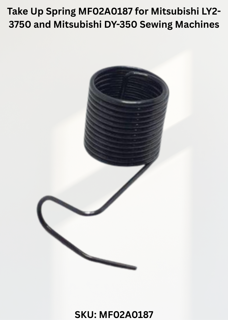 Take Up Spring MF02A0187 for Mitsubishi LY2-3750 and Mitsubishi DY-350 Sewing Machines