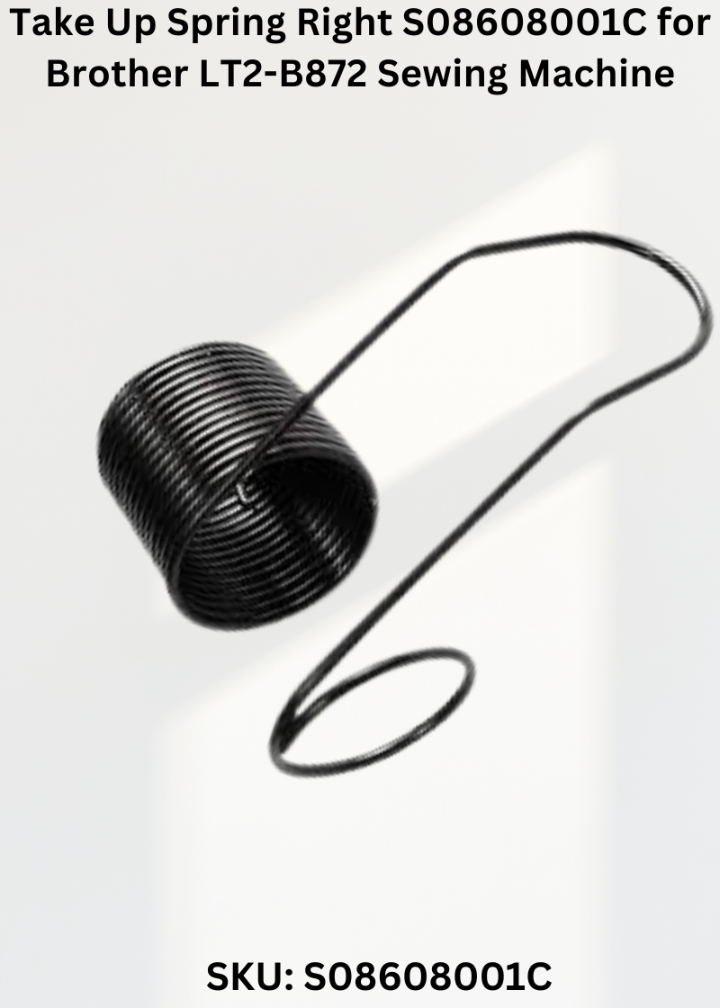 Take Up Spring Right S08608001C for Brother LT2-B872 Sewing Machine