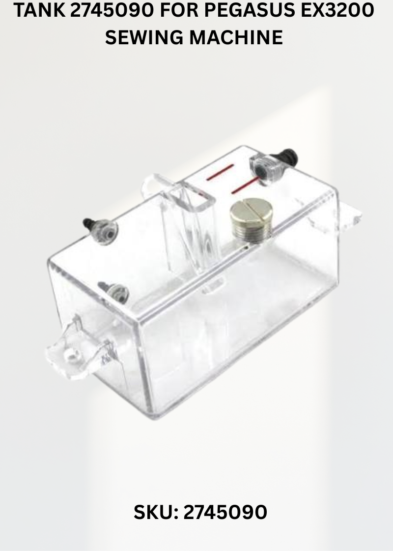 Tank 2745090 for Pegasus EX3200 Sewing Machine