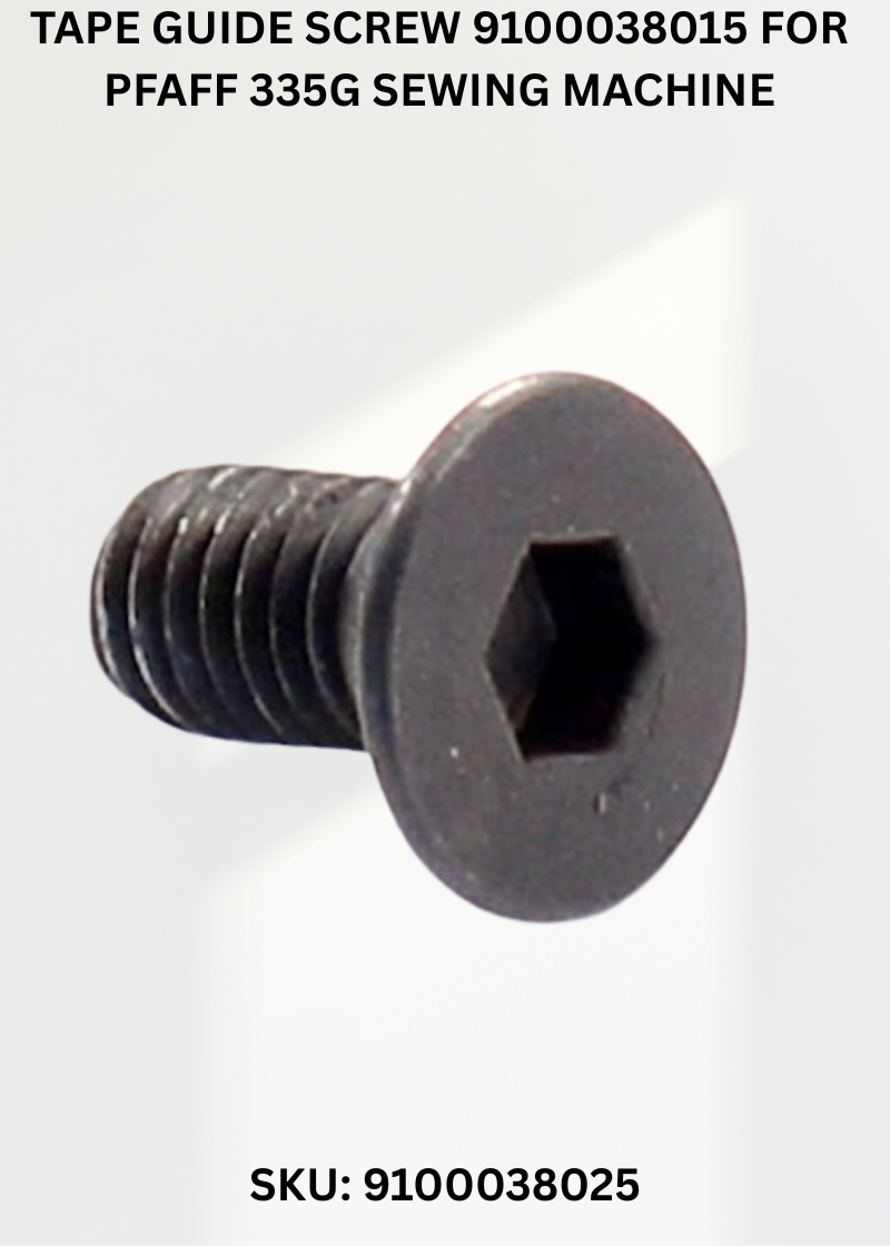 Tape Guide Screw 9100038015 for Pfaff 335G Sewing Machine