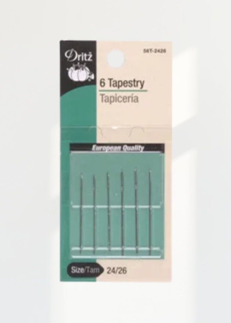 Tapestry Needle (6 Ct) D56T-24/26 — Size: 24/26, Assorted