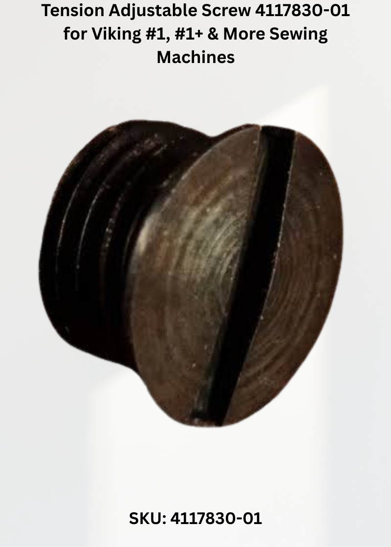 Tension Adjustable Screw 4117830-01 — Fits Viking #1, #1+, 1050, 1070 & more