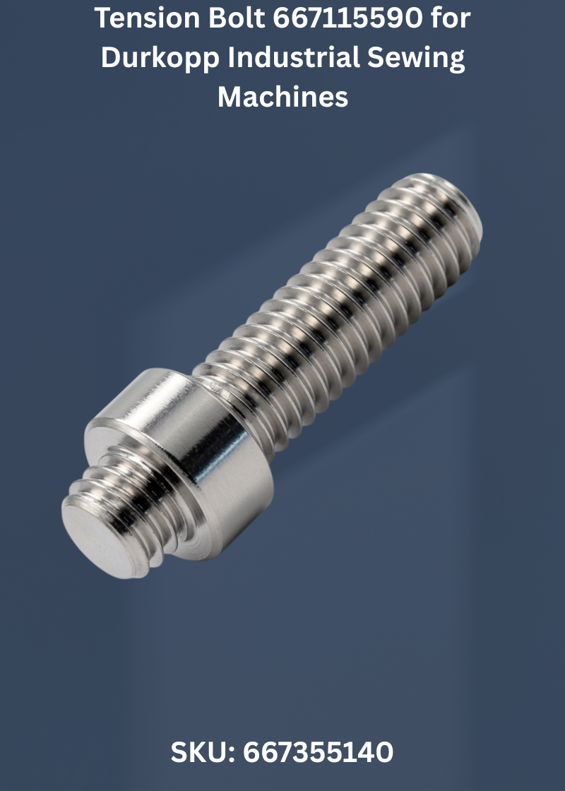 Tension Bolt 667115590 for Durkopp Industrial Sewing Machines