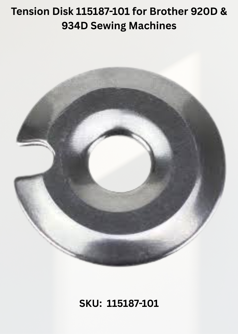 Tension Disk 115187-101 for Brother 920D & 934D Sewing Machines