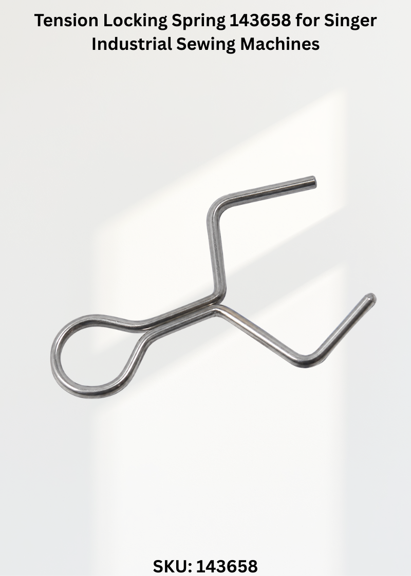 Tension Locking Spring 143658 for Singer Industrial Sewing Machines