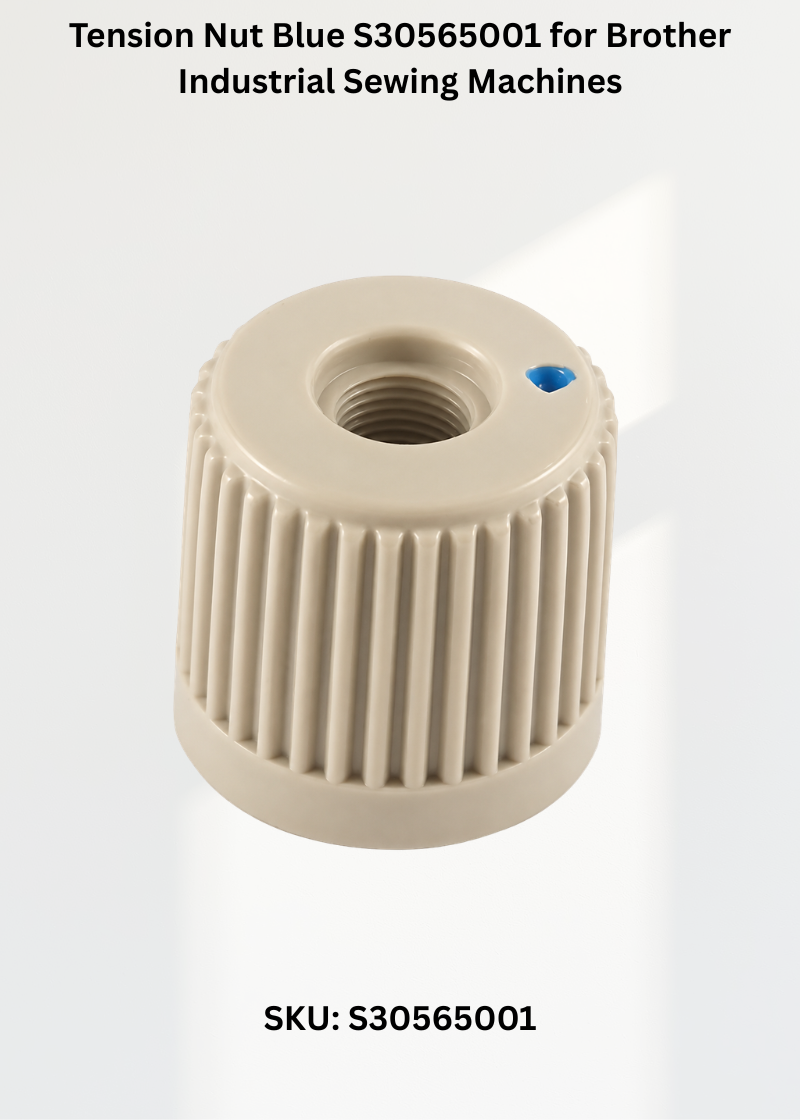 Tension Nut Blue S30565001 for Brother Industrial Sewing Machines