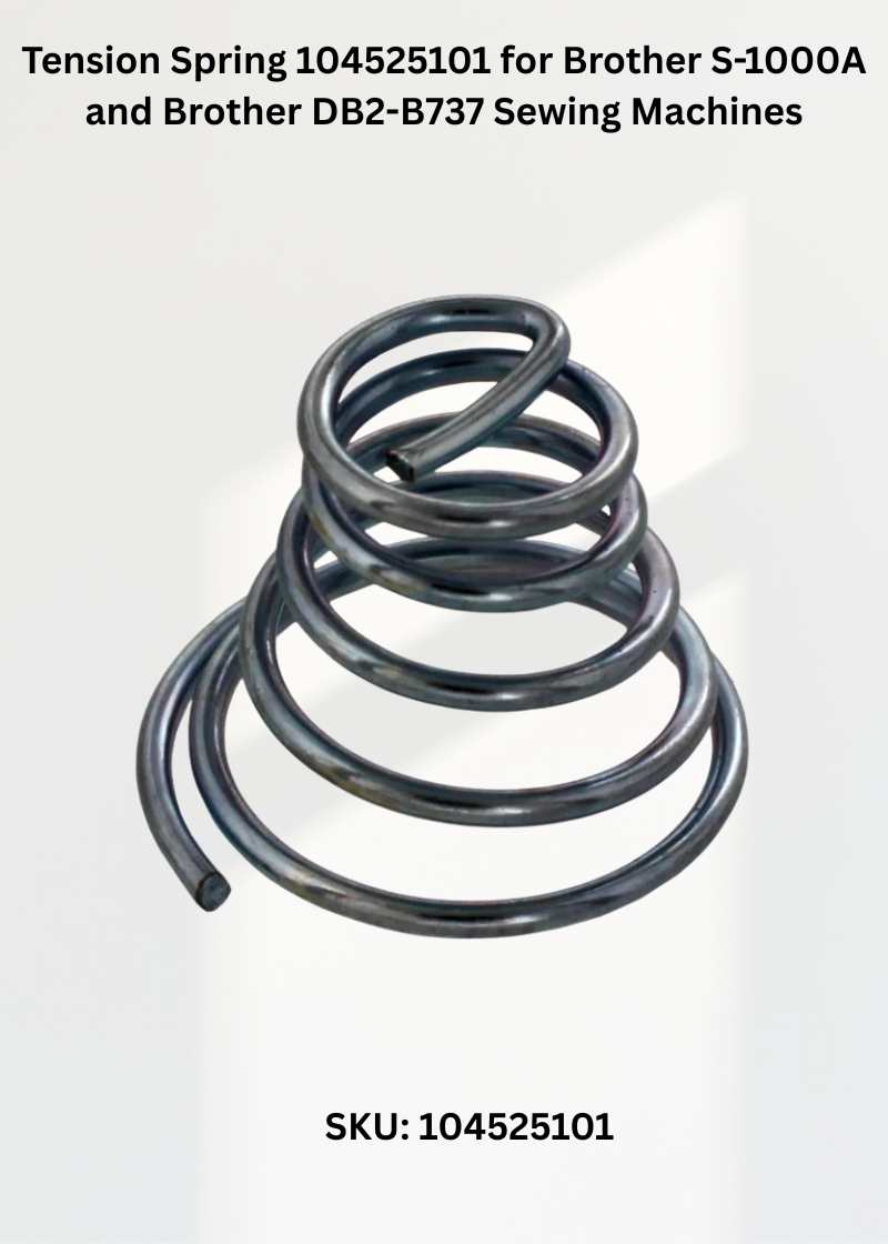 Tension Spring 104525101 for Brother S-1000A, Brother DB2-B737 and Brother CB3 Series Sewing Machines