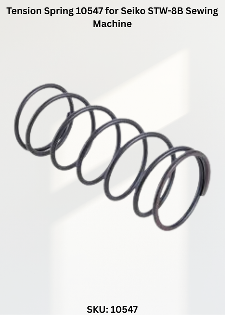 Tension Spring 10547 for Seiko STW-8B Sewing Machine