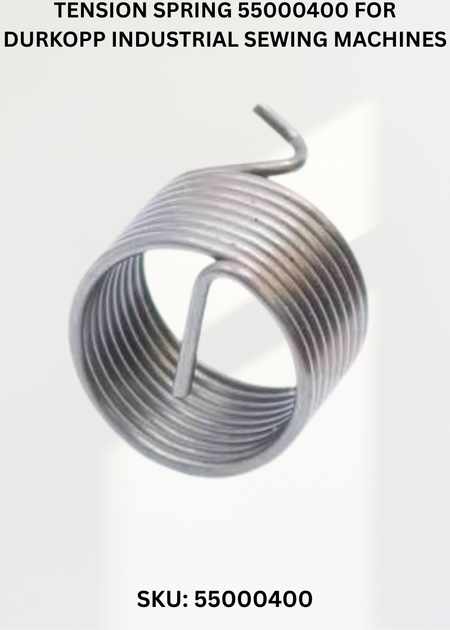 Tension Spring 55000400 for Durkopp Industrial Sewing Machines