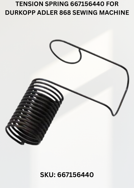 Tension Spring 667156440 for Durkopp Adler 868 Sewing Machine