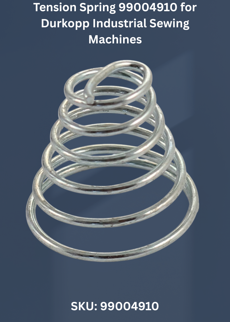 Tension Spring 99004910 for Durkopp Industrial Sewing Machines