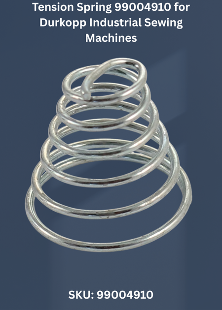 Tension Spring 99004910 for Durkopp Industrial Sewing Machines
