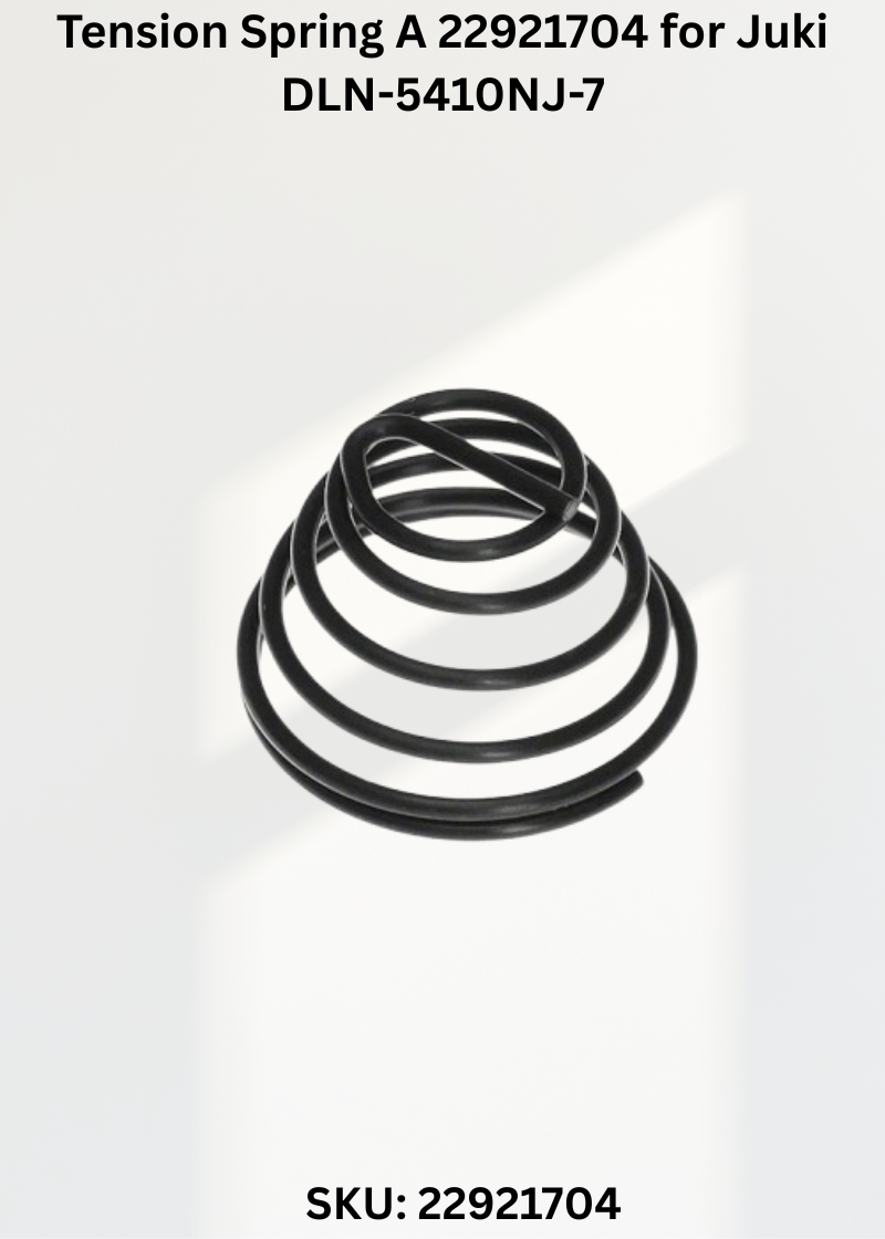 Genuine Tension Spring A 22921704 for Juki DLN-5410NJ-7 Sewing Machine