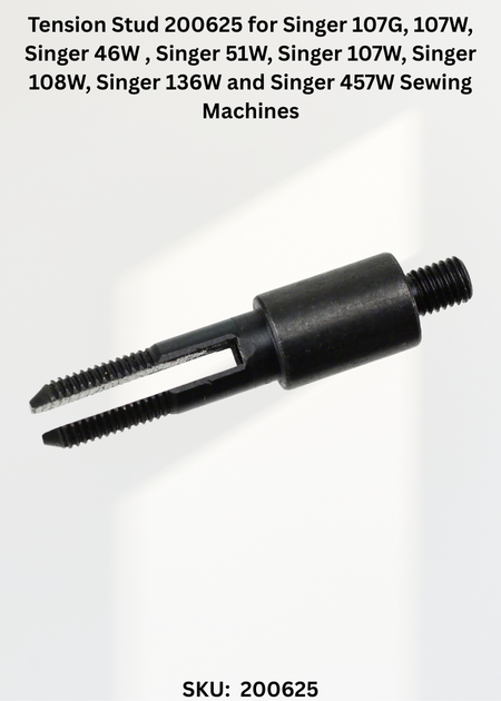 Tension Stud 200625 for Singer 107G, 107W, Singer 46W , Singer 51W, Singer 107W, Singer 108W, Singer 136W and Singer 457W
