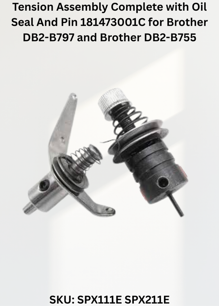 Tension Assembly 181473001 Brother DB2-B201 B755