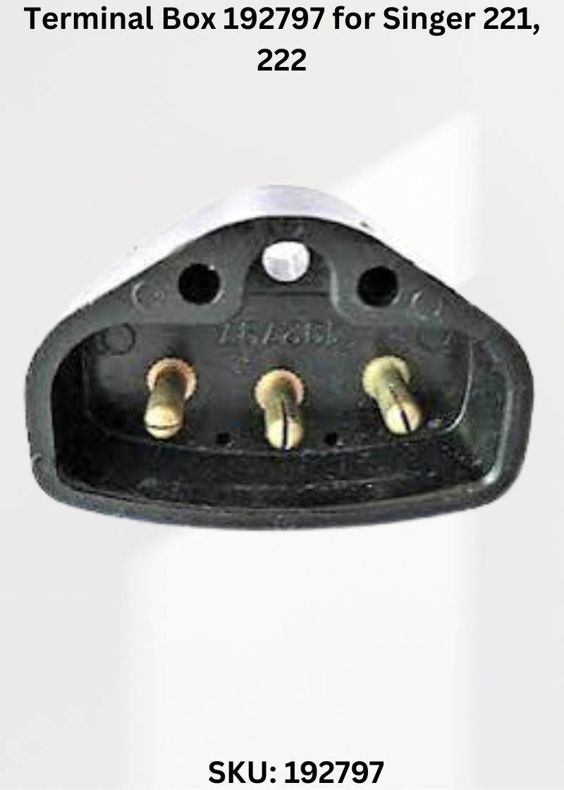 Terminal Box 192797 — Fits Singer 221, 222, 301, 401 & more