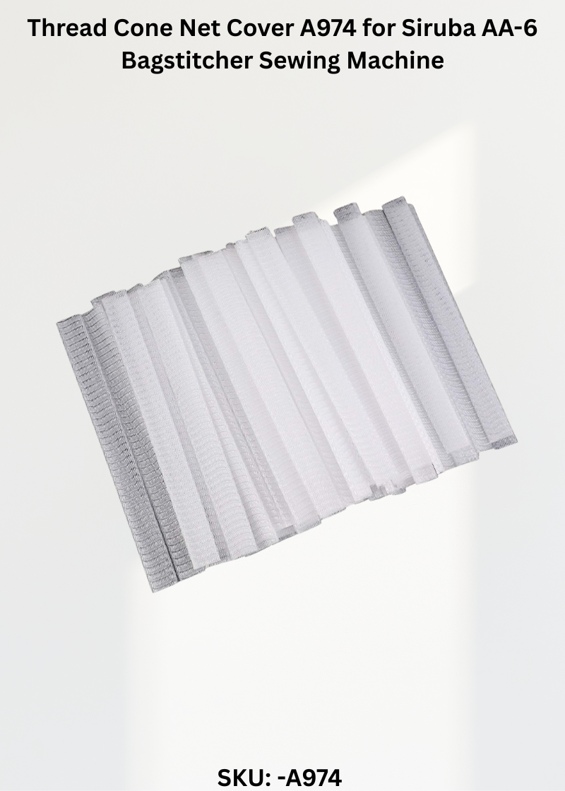 Thread Cone Net Cover A974 for Siruba AA-6 Bagstitcher Sewing Machine