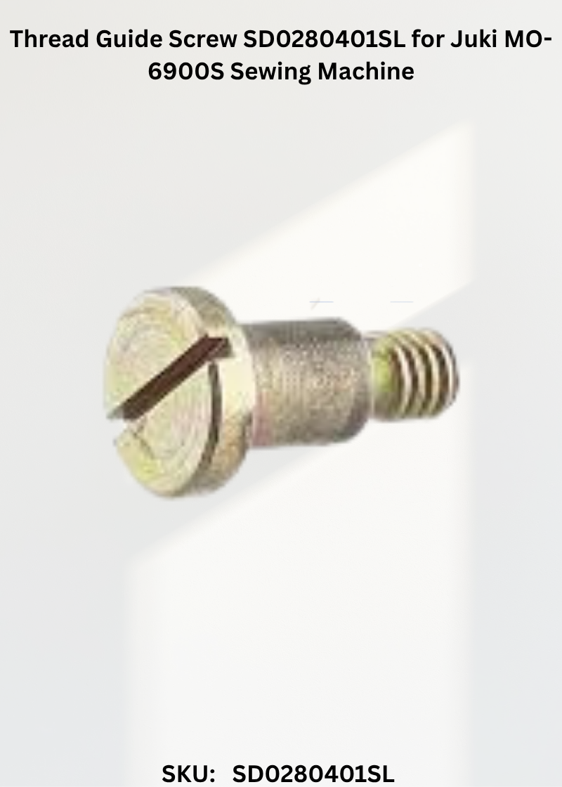Thread Guide Screw SD0280401SL for Juki MO-6900S Sewing Machine