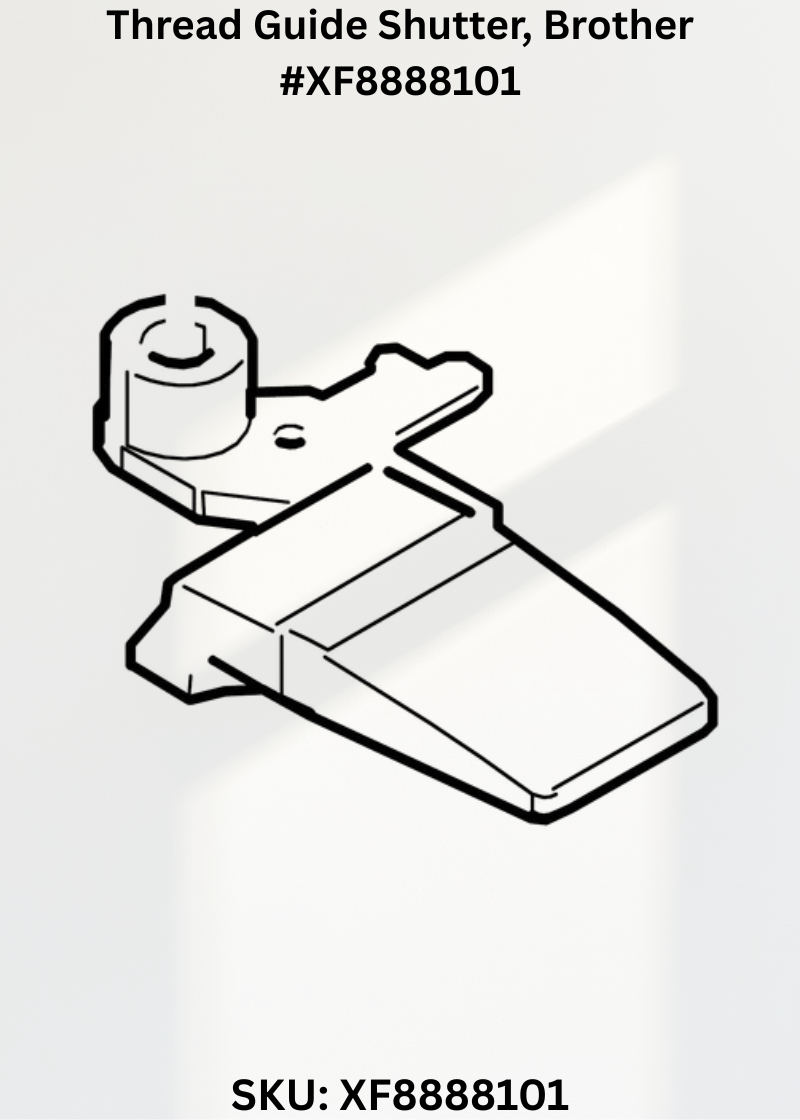 Thread Guide Shutter for Brother XF8888101