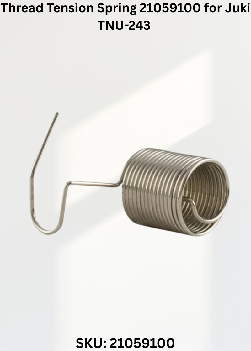 Thread Tension Spring 21059100 for Juki TNU-243 Sewing Machine