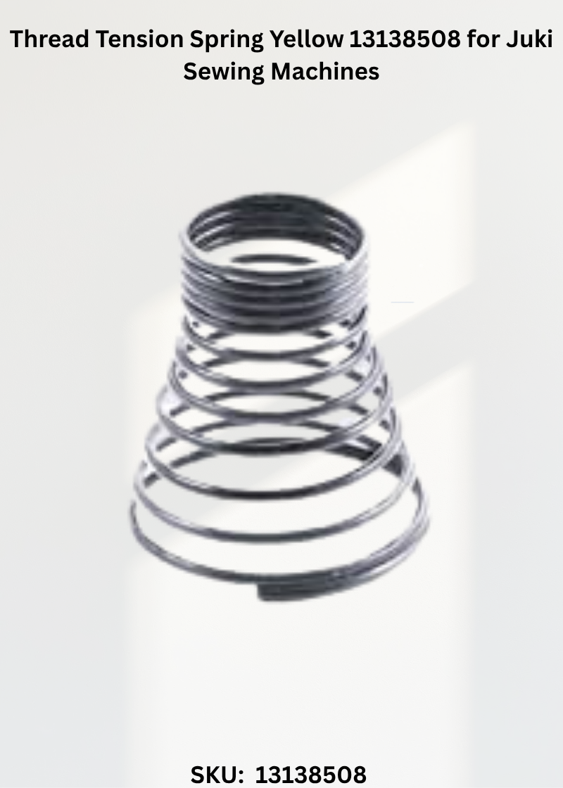 Thread Tension Spring Yellow 13138508 for Juki Sewing Machines