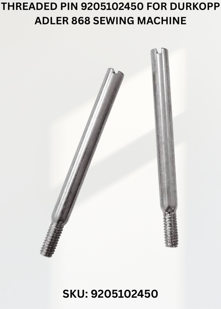 Threaded Pin 9205102450 for Durkopp Adler 868 Sewing Machine