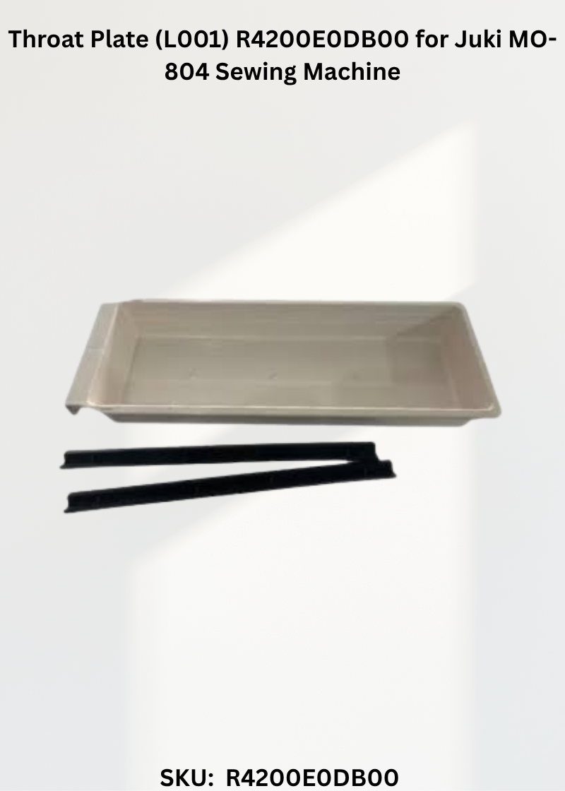 Throat Plate (L001) R4200E0DB00 for Juki MO-804 Sewing Machine