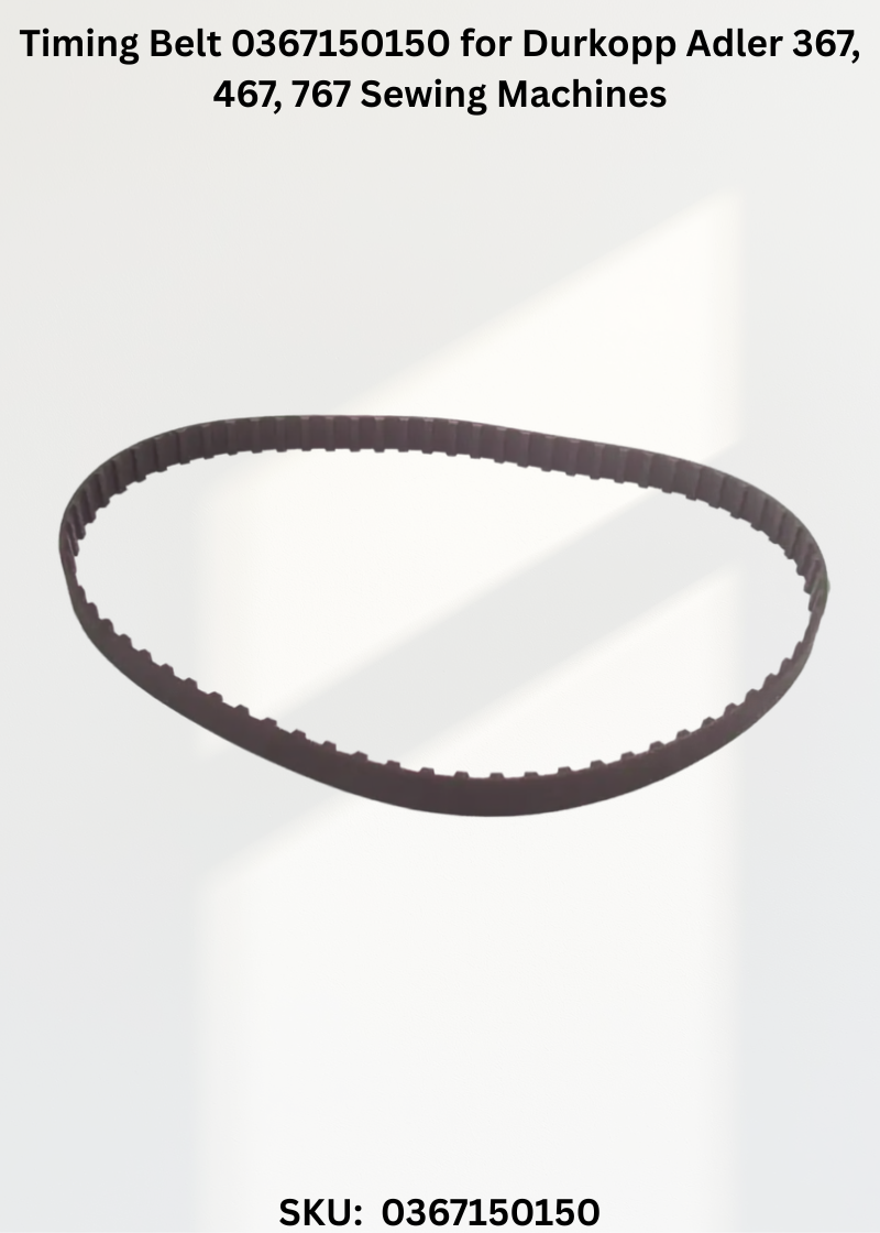 Timing Belt 0367150150 for Durkopp Adler 367, 467, 767 Sewing Machines