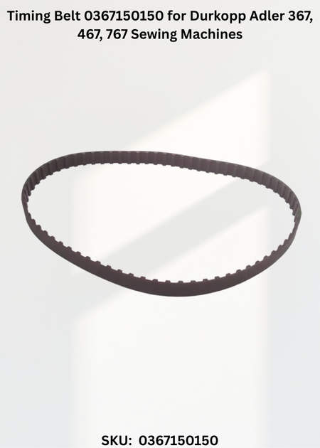 Timing Belt 0367150150 for Durkopp Adler 367, 467, 767 Sewing Machines