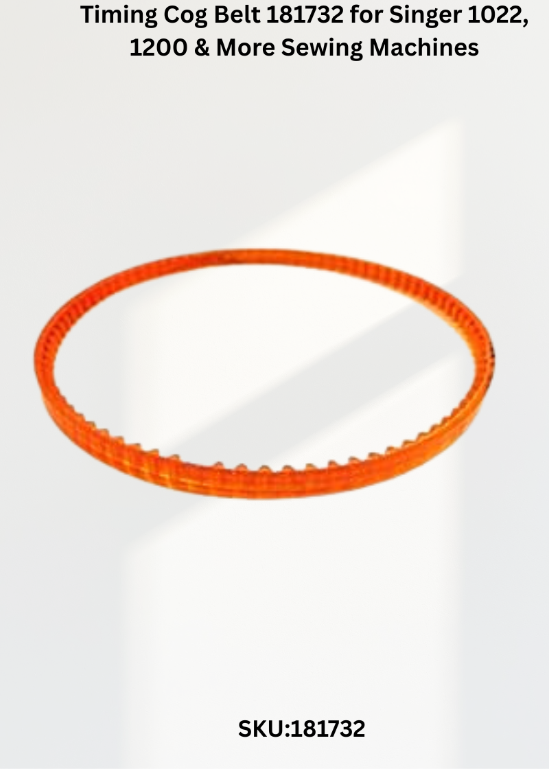 Timing Cog Belt 181732 for Singer 1022, 1200 & More Sewing Machines