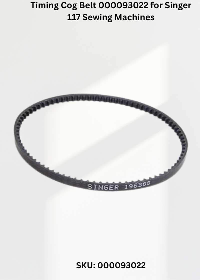 Timing Cog Belt 000093022 for Singer 117 Sewing Machines