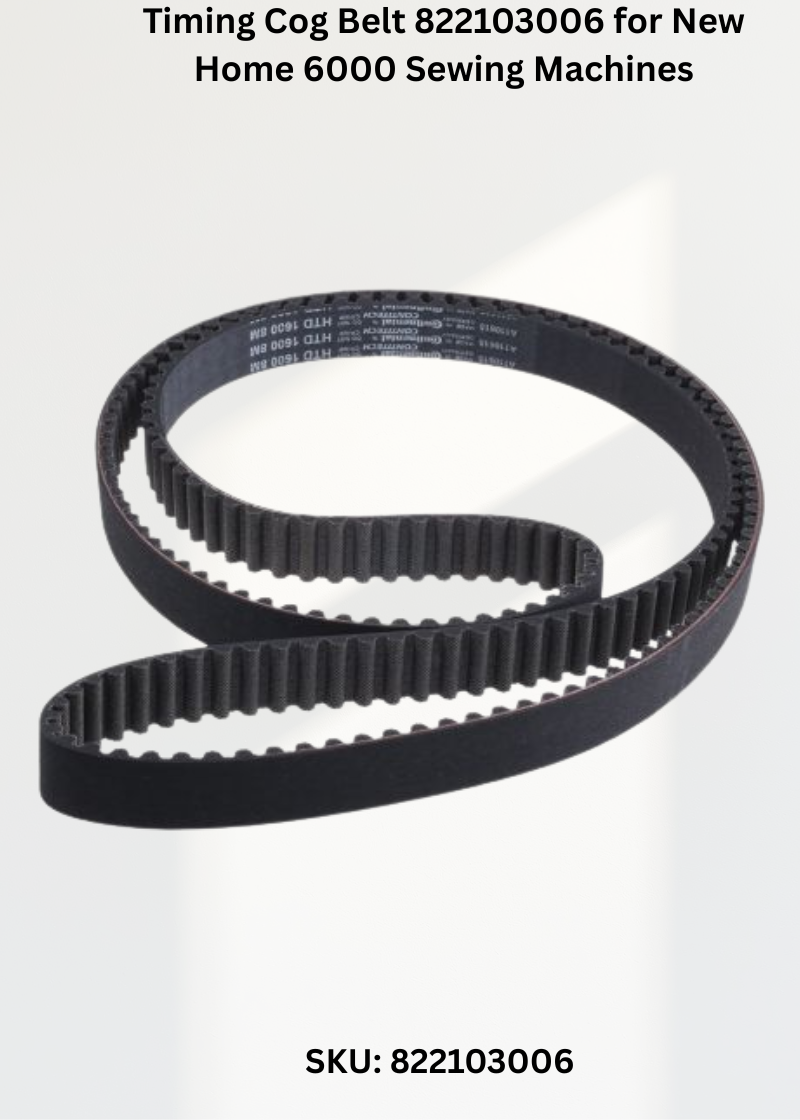 Timing Cog Belt 822103006 for New Home 6000 Sewing Machines