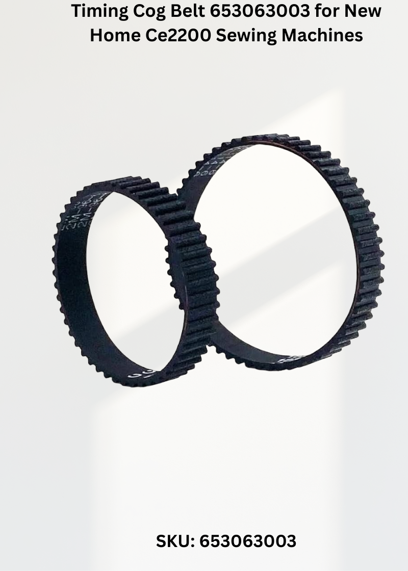 Timing Cog Belt 653063003 for New Home Ce2200 Sewing Machines