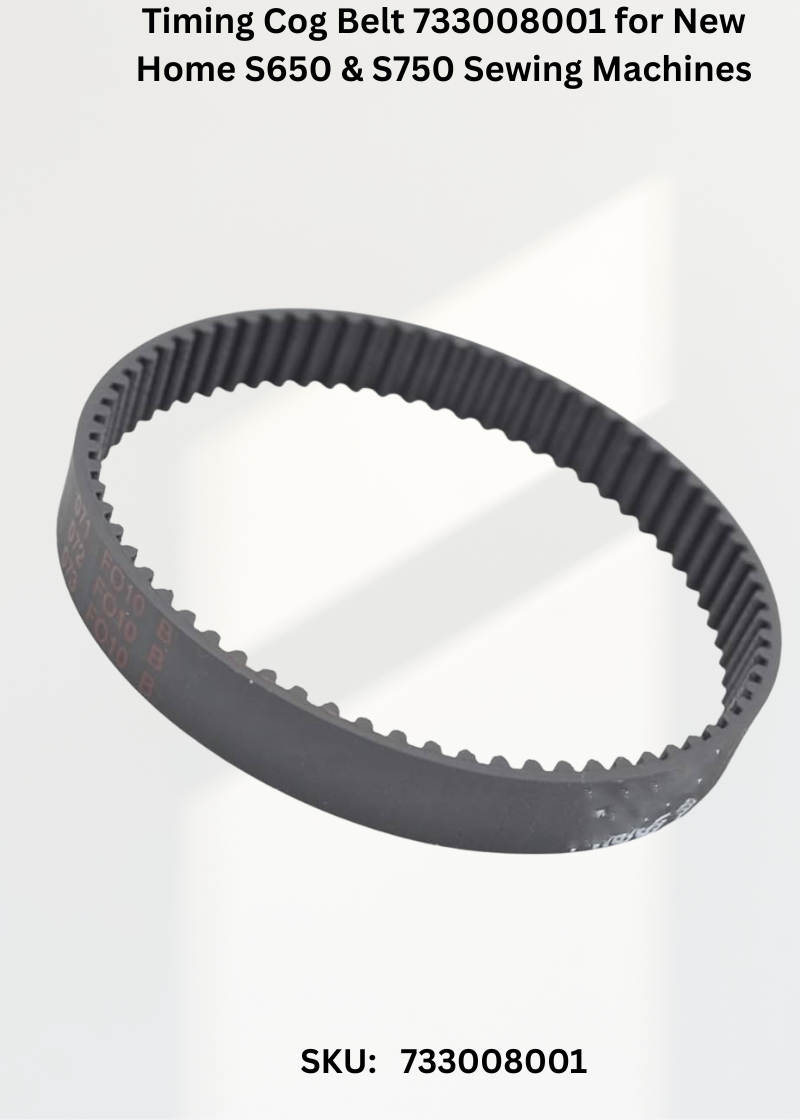 Timing Cog Belt 733008001 for New Home S650 & S750 Sewing Machines