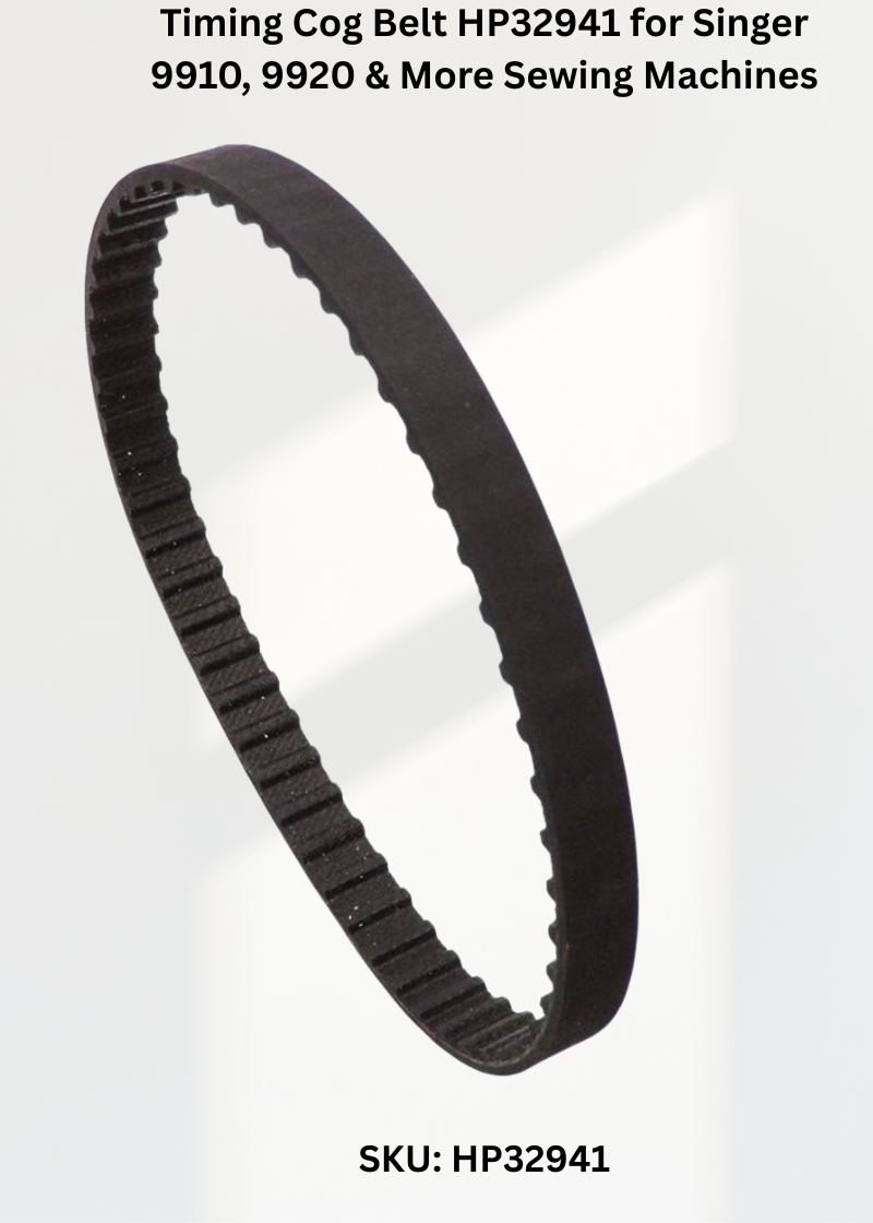 Timing Cog Belt HP32941 for Singer 9910, 9920 & More Sewing Machines