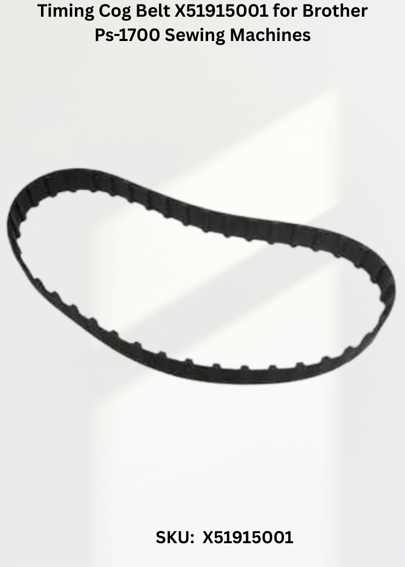 Timing Cog Belt X51915001 for Brother Ps-1700 Sewing Machines