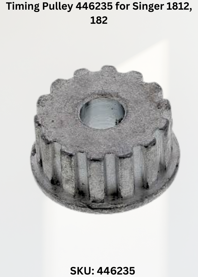 Timing Pulley 446235 for Singer 1812, 182 & More Sewing Machines