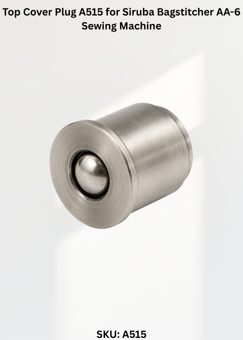 Top Cover Plug A515 for Siruba Bagstitcher AA-6 Sewing Machine