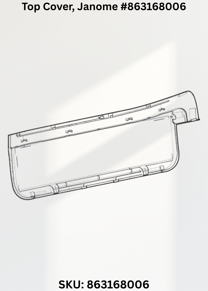 Top Cover for Janome 863168006
