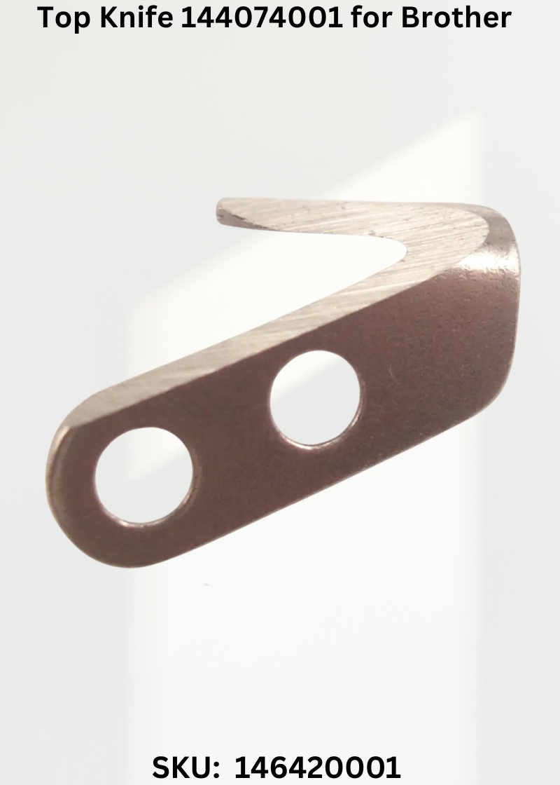 Top Knife 144074001 for Brother MA4-B551, Brother B500 and Brother B600 Sewing Machines