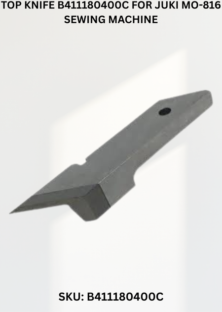 Top Knife B411180400C for Juki MO-816 Sewing Machine