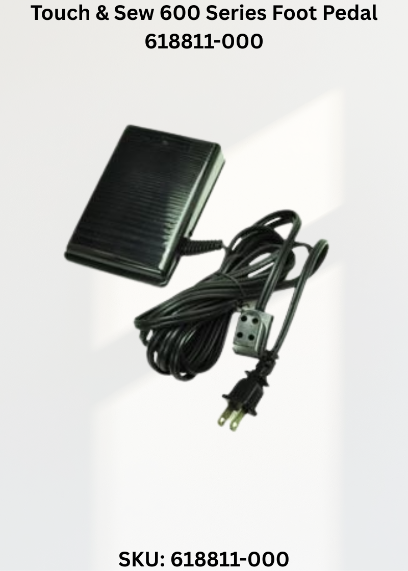 Touch & Sew 600 Series Foot Pedal 618811-000