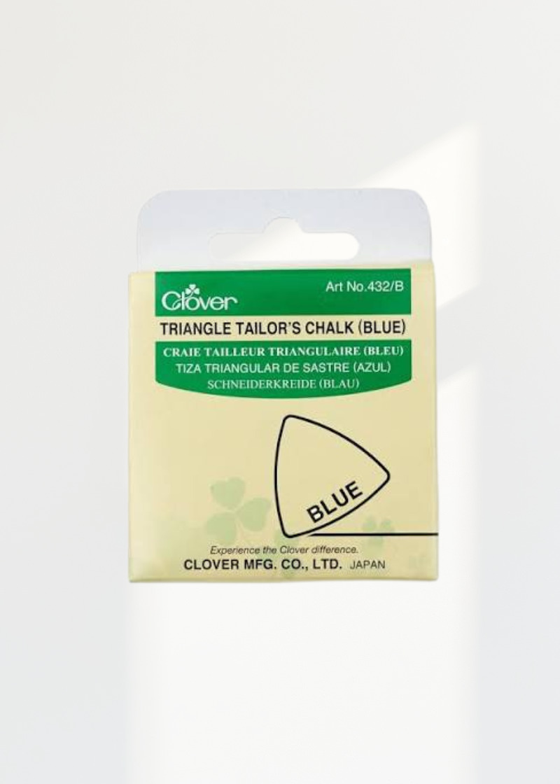 Triangle Tailor'S Chalk, Blue CN-432B — Test The Chalk On A Piece Of Fabric Before Marking On Fabric.
