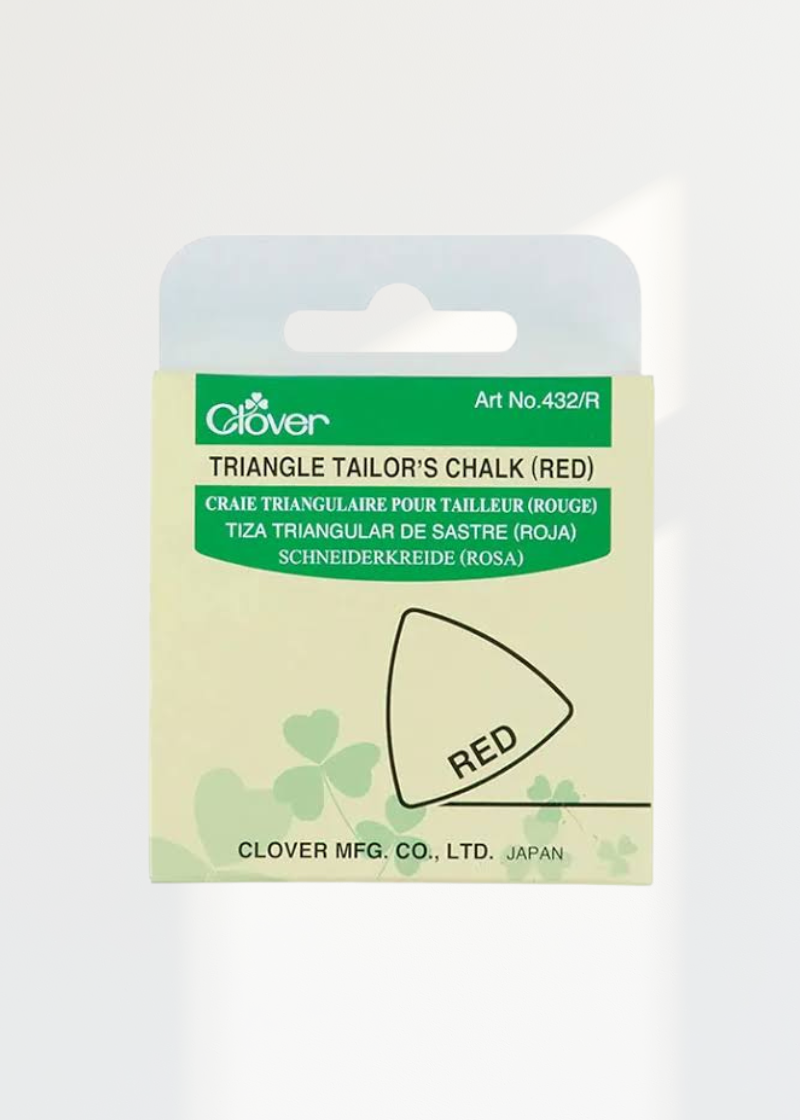Triangle Tailor'S Chalk, Red CN-432R