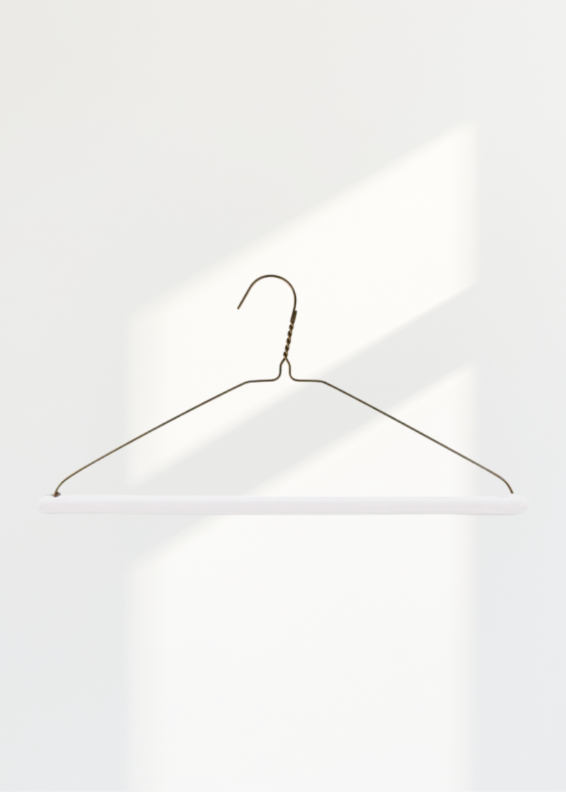 Trouser Guards Only For Metal Suit Hangers (HNG-107) - 16" - 2,500/Pack - White